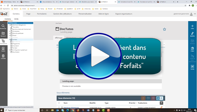 video forfait